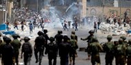 إصابات بالاختناق خلال قمع الاحتلال مسيرة بيت دجن شرق نابلس