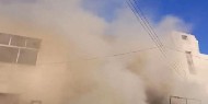 الأردن: اندلاع حريق في منطقة صويلح الصناعية