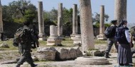 الاحتلال يغلق الموقع الأثري في سبسطية لتأمين اقتحام المستوطنين