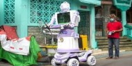 "دلتا روبوت" لتوصيل الطعام لمصابي كورونا في إندونيسيا