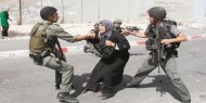 الاحتلال يعتقل شقيقة الأسير "فطين" خلال زيارته