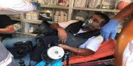 إصابة صحفي برصاص الاحتلال خلال مواجهات في نابلس