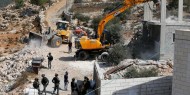 الاحتلال يعيد هدم منشآت تجارية شرق القدس