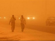 العراق: 4 آلاف حالة اختناق جراء العاصفة الترابية  