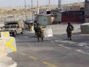إغلاق الطريق الواصل بين بلدتي جبع وحزما في القدس