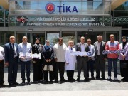 حركة فتح بساحة غزة تشارك في حملة دعم مرضى السرطان بزيارة المستشفى التركي الفلسطيني
