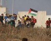 تجدد المظاهرات عند حدود قطاع غزة