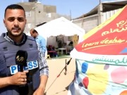 الأطفال في غزة ينتزعون حقهم بالتعليم في خيمة برفح جنوب القطاع