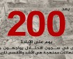 نادي الأسير: 8430 حالة اعتقال بالضفة بما فيها القدس بعد 200 يوم من العدوان