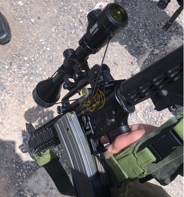 قطعة سلاح زعم الاحتلال ضبطها